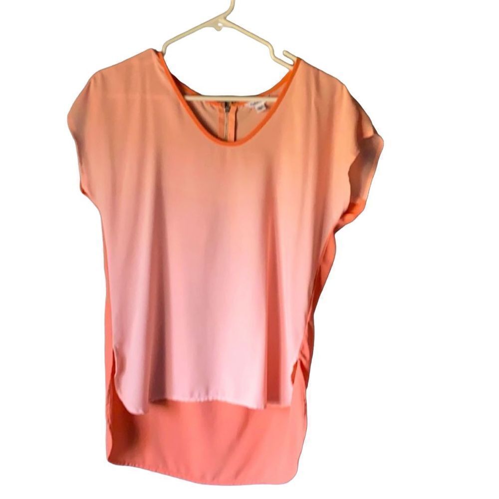 Calvin Klein Pink and Orange Blouse